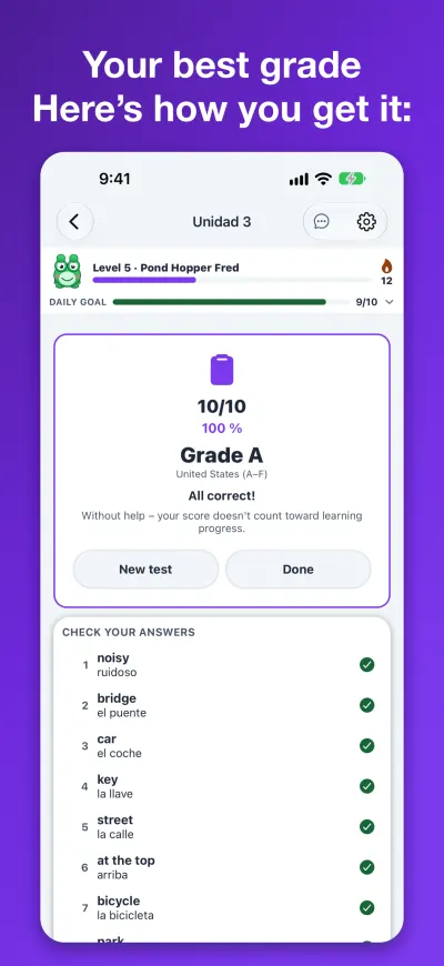 Your best grade Here’s how you get it: