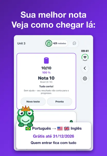 Aberto: o teclado sob seus polegares