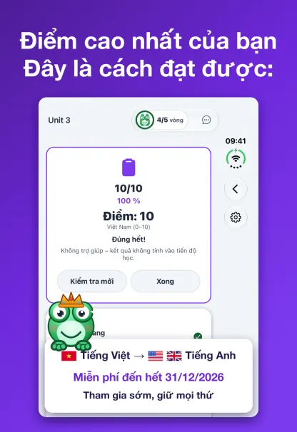 Mở ra: bàn phím dưới ngón cái